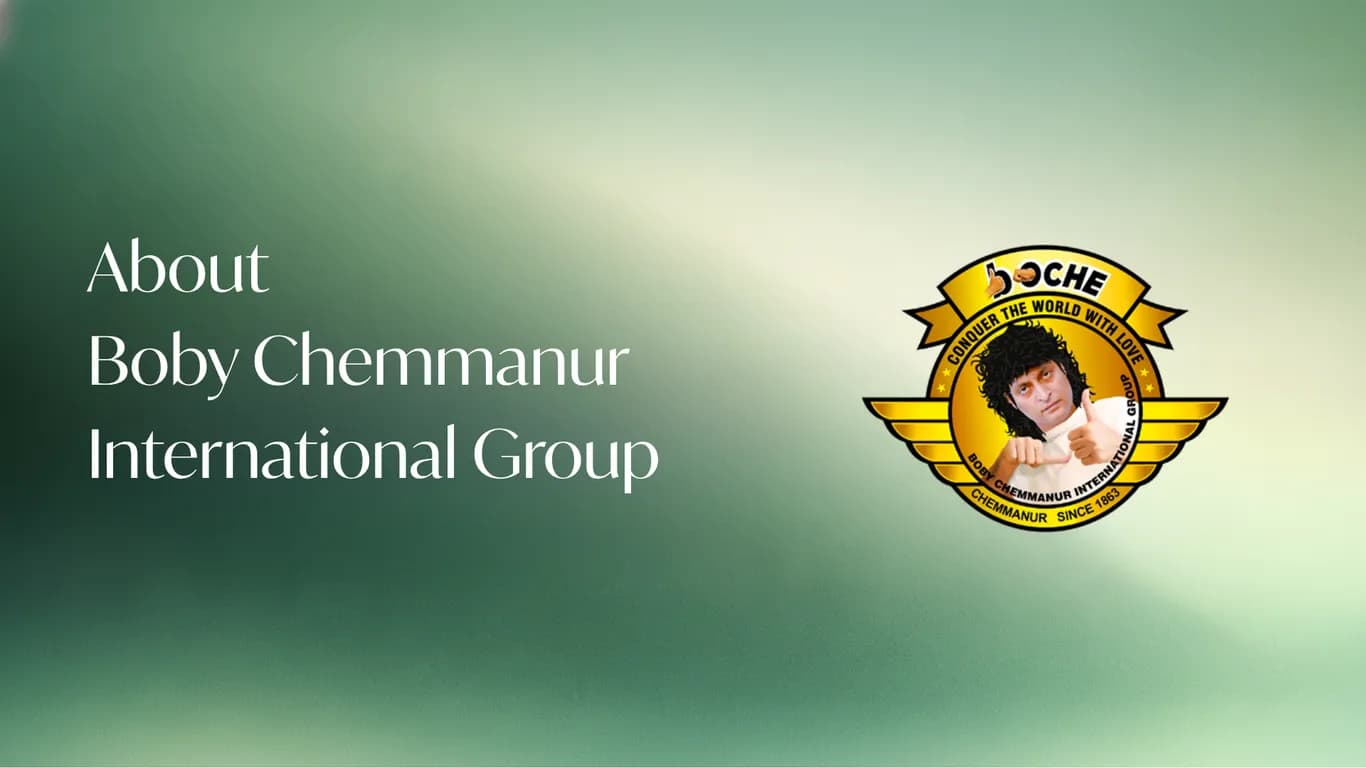 Boby Chemmanur International Group Boby Chemmanur International Group