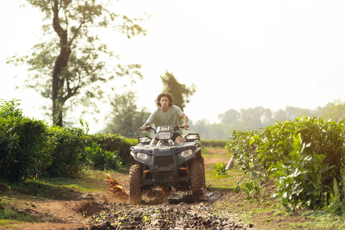 Off-road atv ride, one of the most exciting adventure activities in wayanad