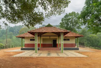 Backpackers Bungalow Full Property Modern Mountain Residence villa exterior at boCHE 1000 Acres, a top choice of resorts in wayanad
