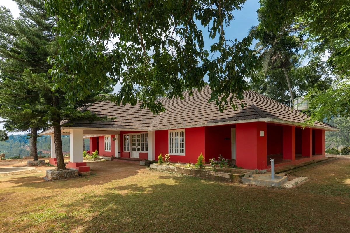 Charming Premium Bungalow Exterior Charming premium bungalow exterior at boCHE 1000 Acre resort, offering a peaceful stay in Wayanad.